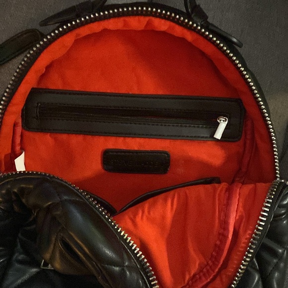Steve Madden Black Backpack. Excellent condition. - Picture 4 of 7